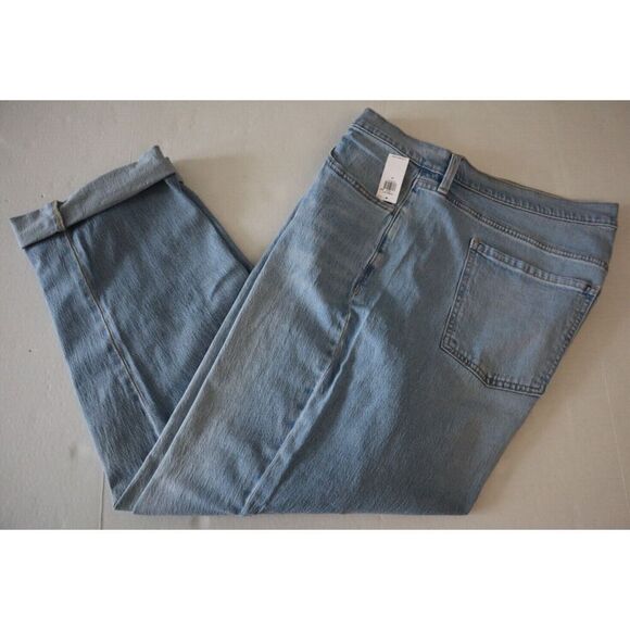 Old Navy 732462-00-1 Women's Plus Sz 20 Light Blue Mid-Rise Wow Boyfriend Jeans - Picture 7 of 9